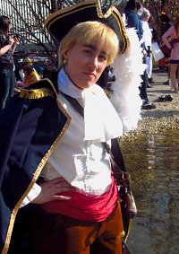 Cosplay-Cover: Arthur Kirkland - Pirate, blue Version {England}