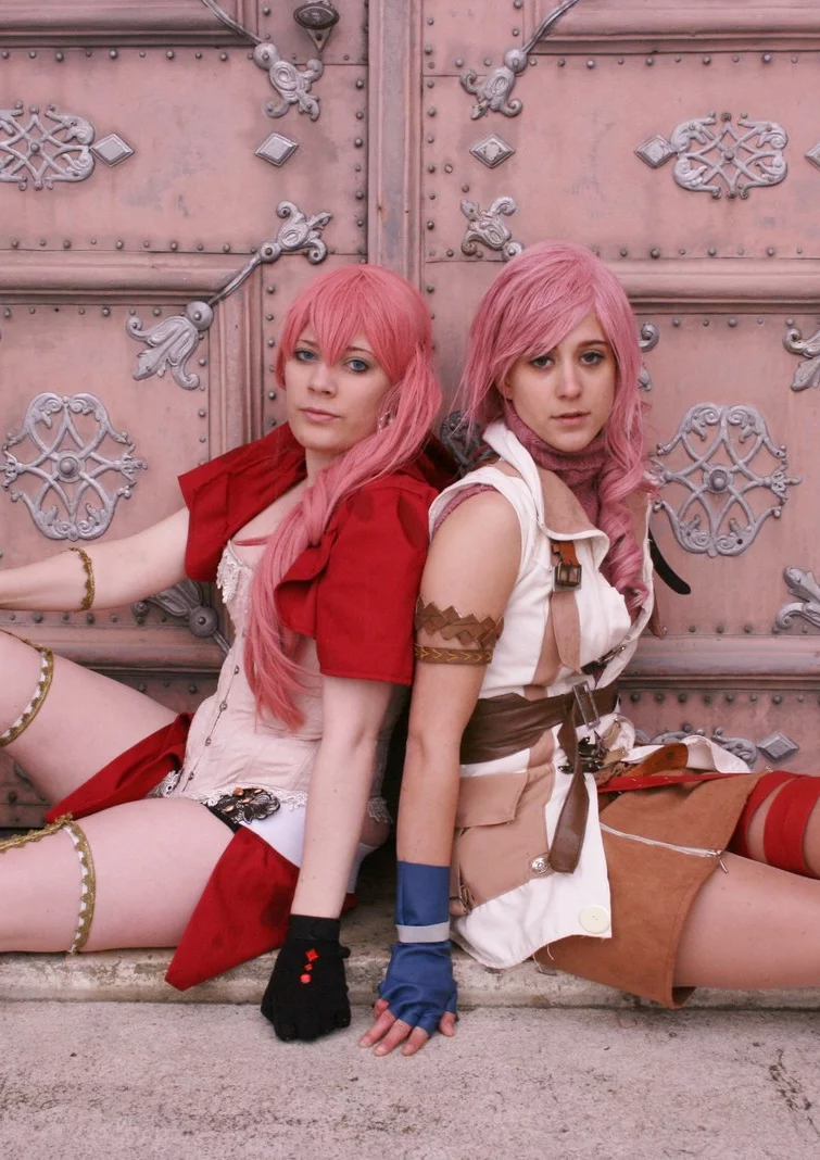 Cosplay-Cover: Serah Farron [Little Red Ridin Hood]