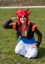 Cosplay-Cover: Gogeta SSJ4