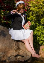 Cosplay-Cover: Sakura Kinomoto (Schuluniform)