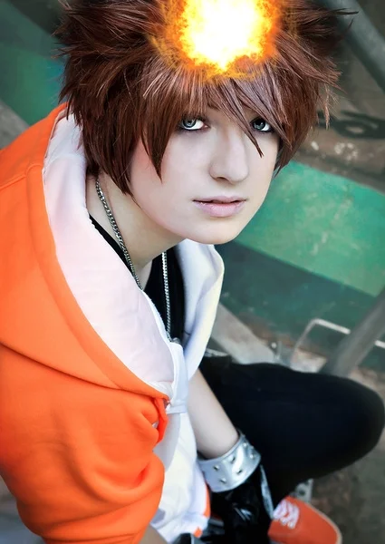 Cosplay-Cover: Tsuna Sawada
