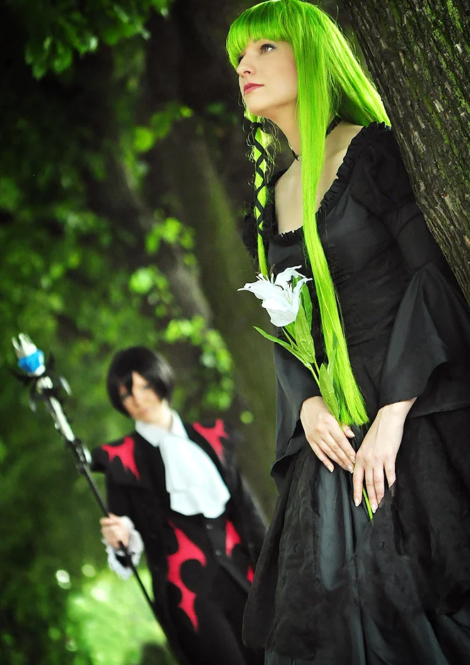 Cosplay-Cover: C.C. [DVD Cover Artwork]