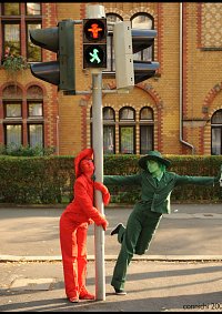 Cosplay-Cover: Ampelmännchen Ost [Rot]