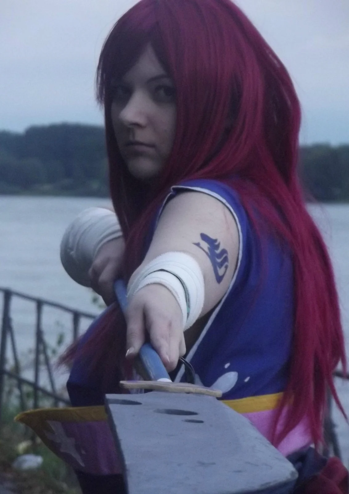 Cosplay-Cover: Erza Scarlet (Robe of Yūen)