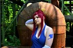 Cosplay-Cover: Erza Scarlet (Sexy Rose Dress)