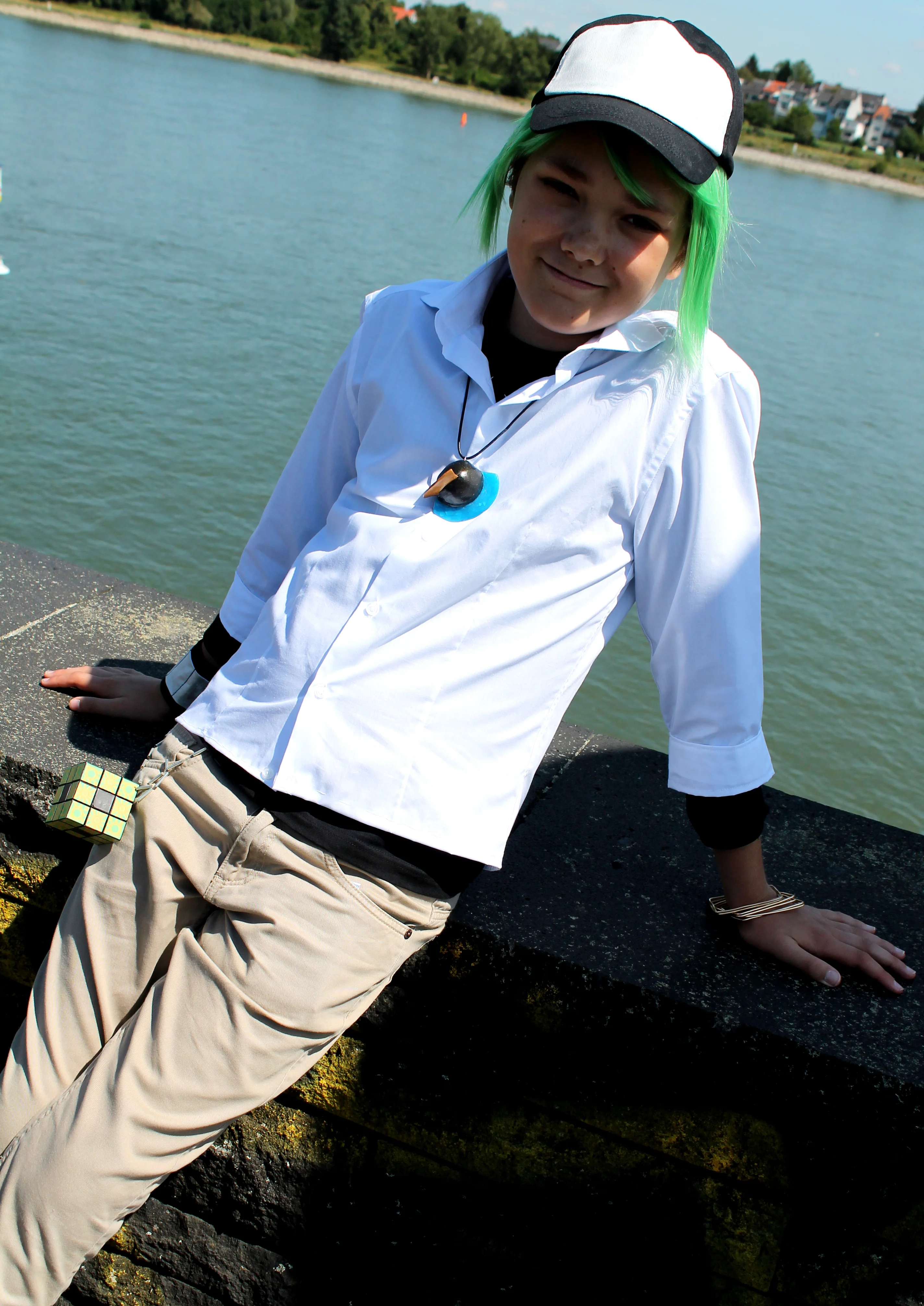Cosplay-Cover: N [Pokemon Schwarz & Weiß]