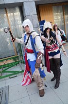 Cosplay-Cover: Weiblicher Connor Kenway