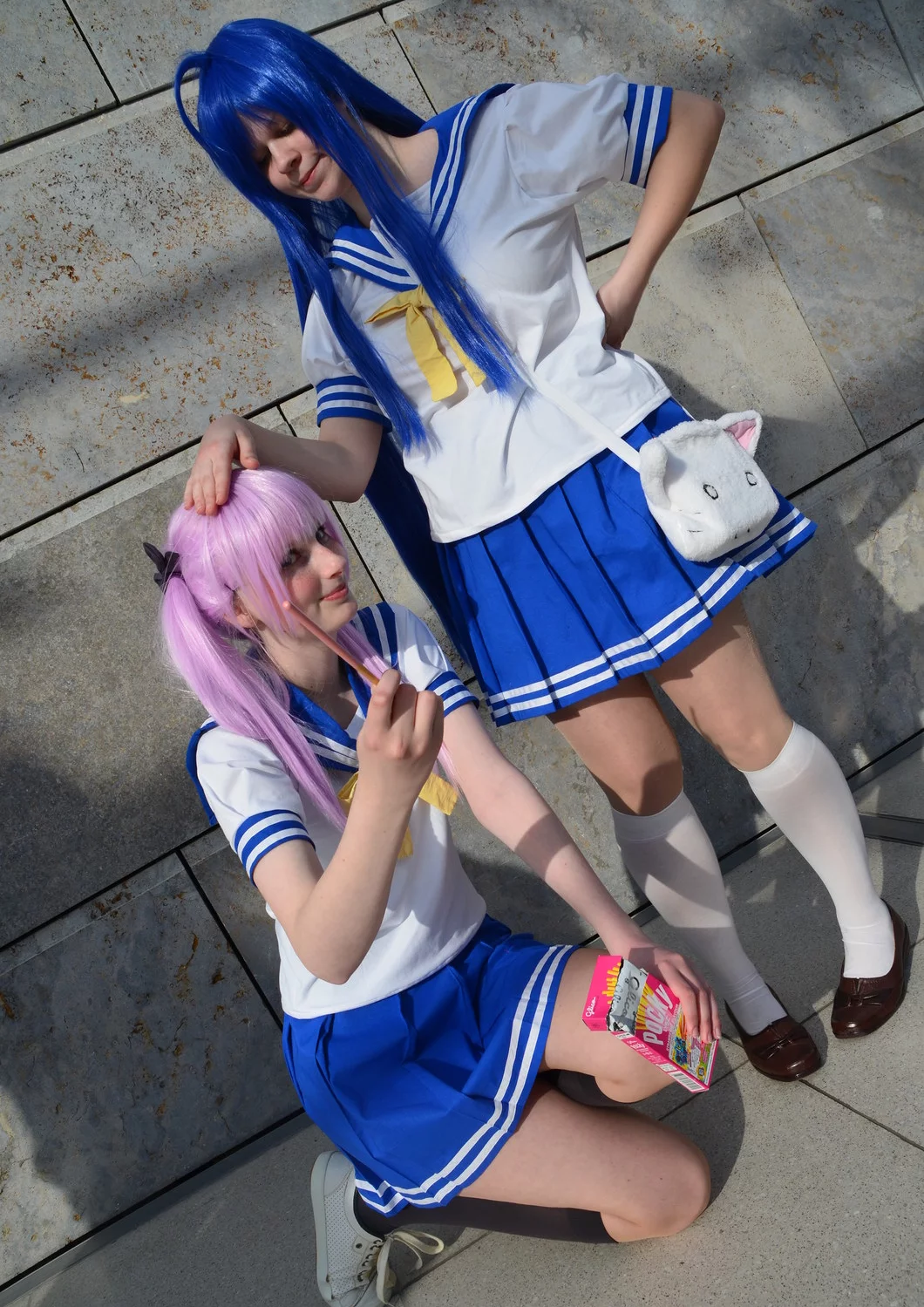 Cosplay-Cover: Konata Izumi [Sommerschuluniform]