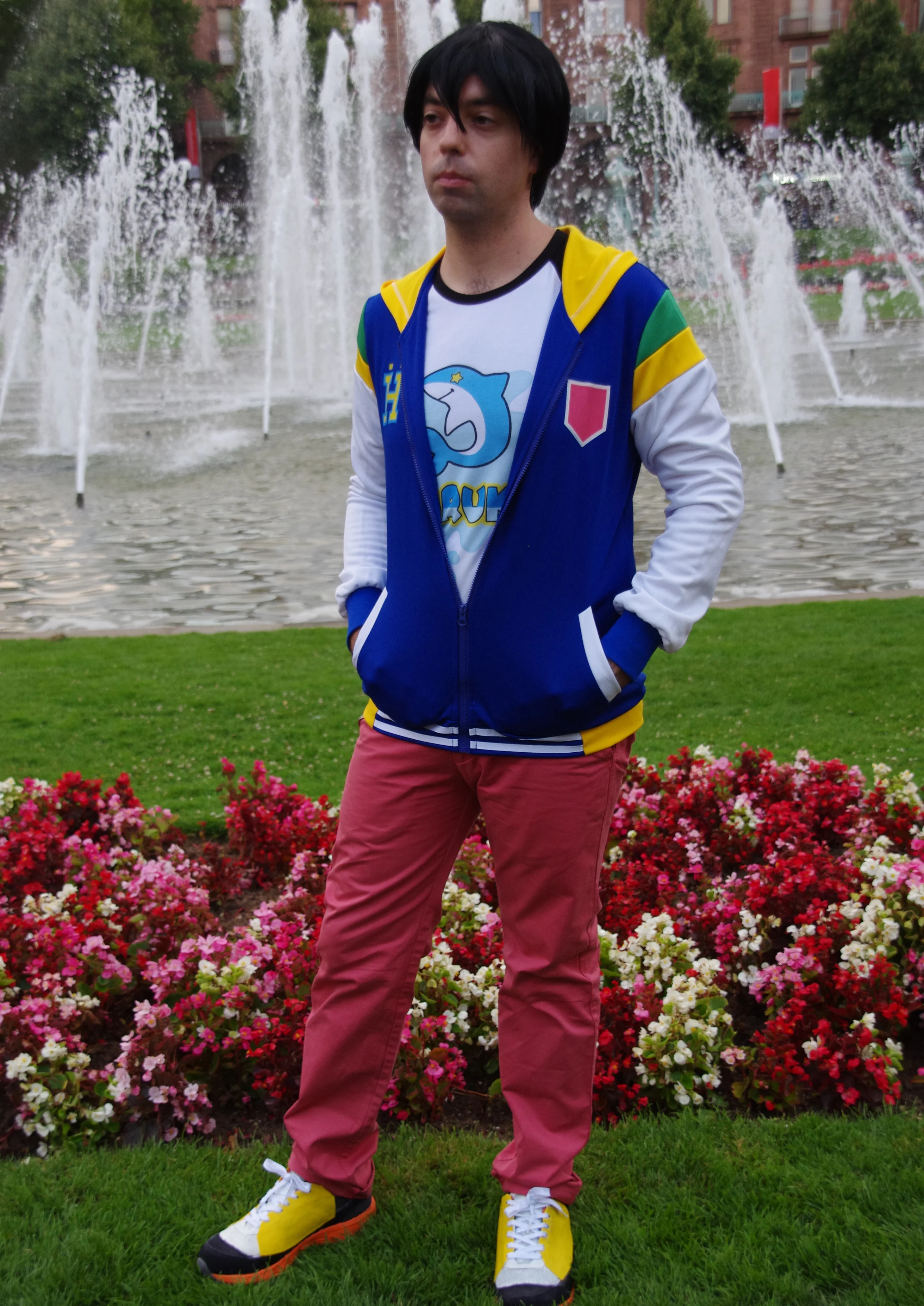 Cosplay-Cover: Haruka Nanase (Disco-Outfit)