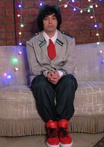 Cosplay-Cover: Izuku Midoriya (Schuluniform)