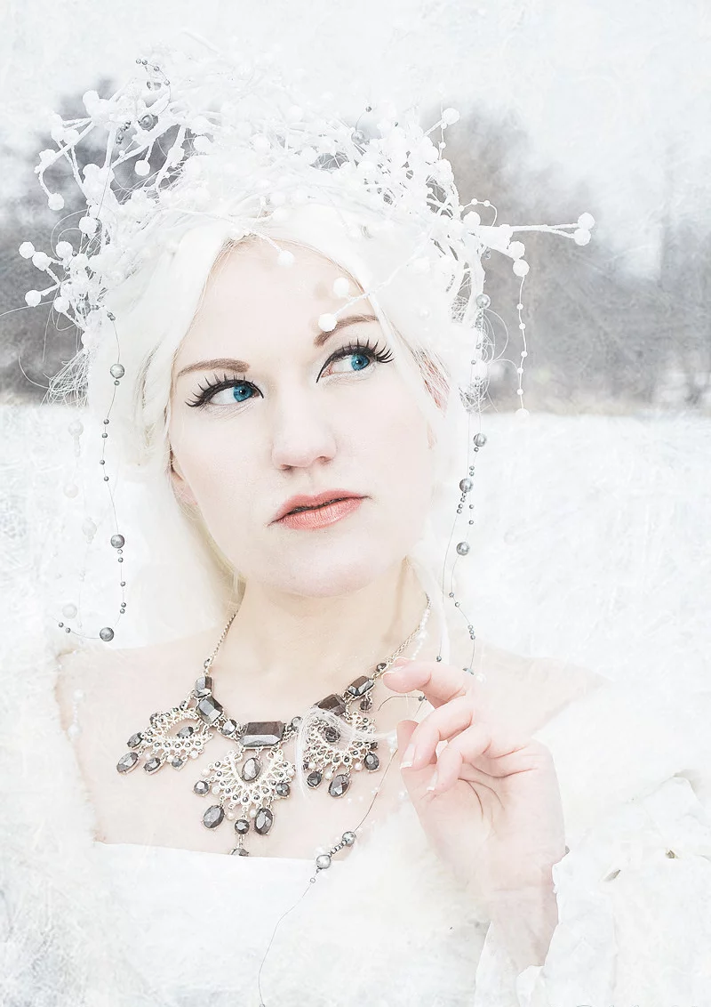 Cosplay-Cover: Schneekönigin