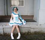 Cosplay-Cover: White Lolita Eigenkreation