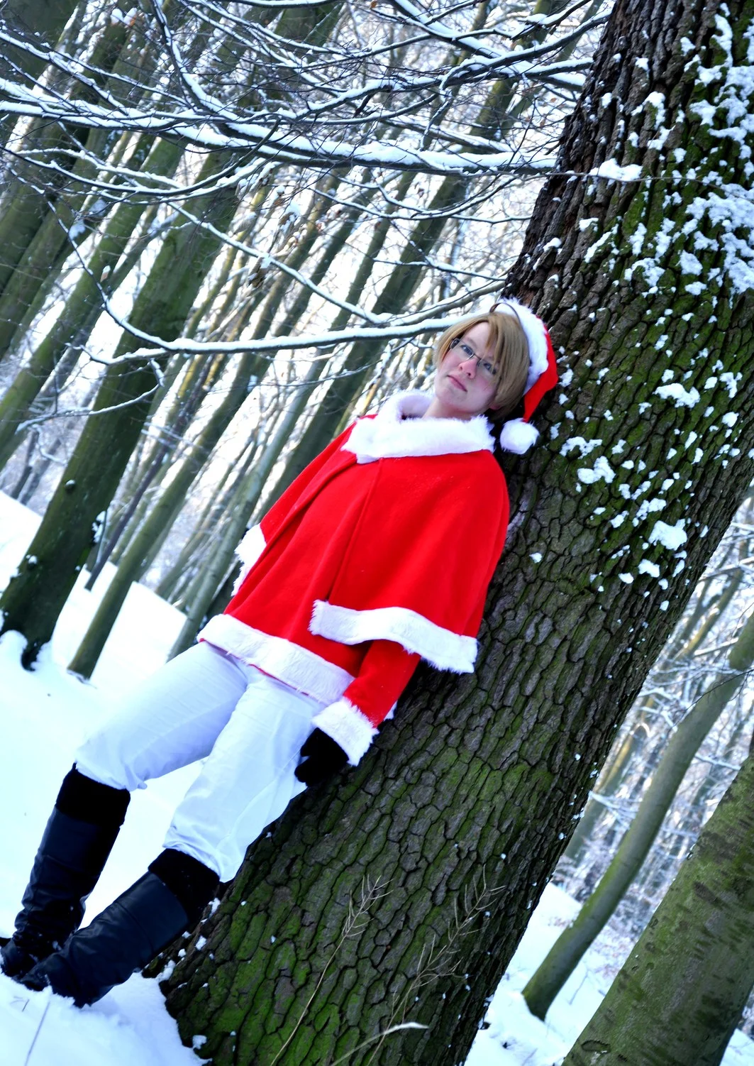 Cosplay-Cover: Alfred F. Jones [USA] (Christmas)