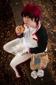 Cosplay-Cover: Kagami Taiga (Seirin Trainingsoutfit)