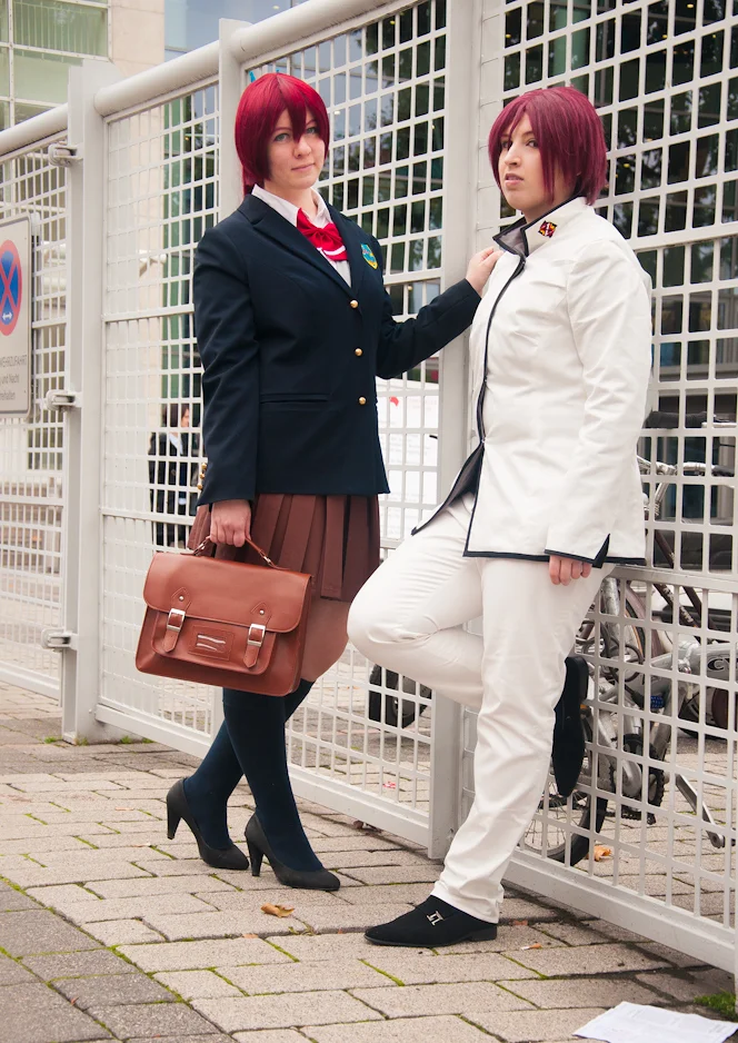 Cosplay-Cover: Rin Matsuoka (Samezuka Schooluniform)