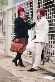 Cosplay-Cover: Rin Matsuoka (Samezuka Schooluniform)