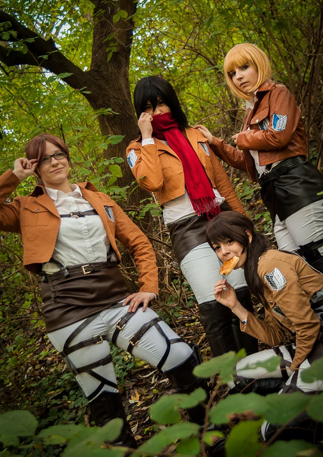Cosplay-Cover: Mikasa Ackermann