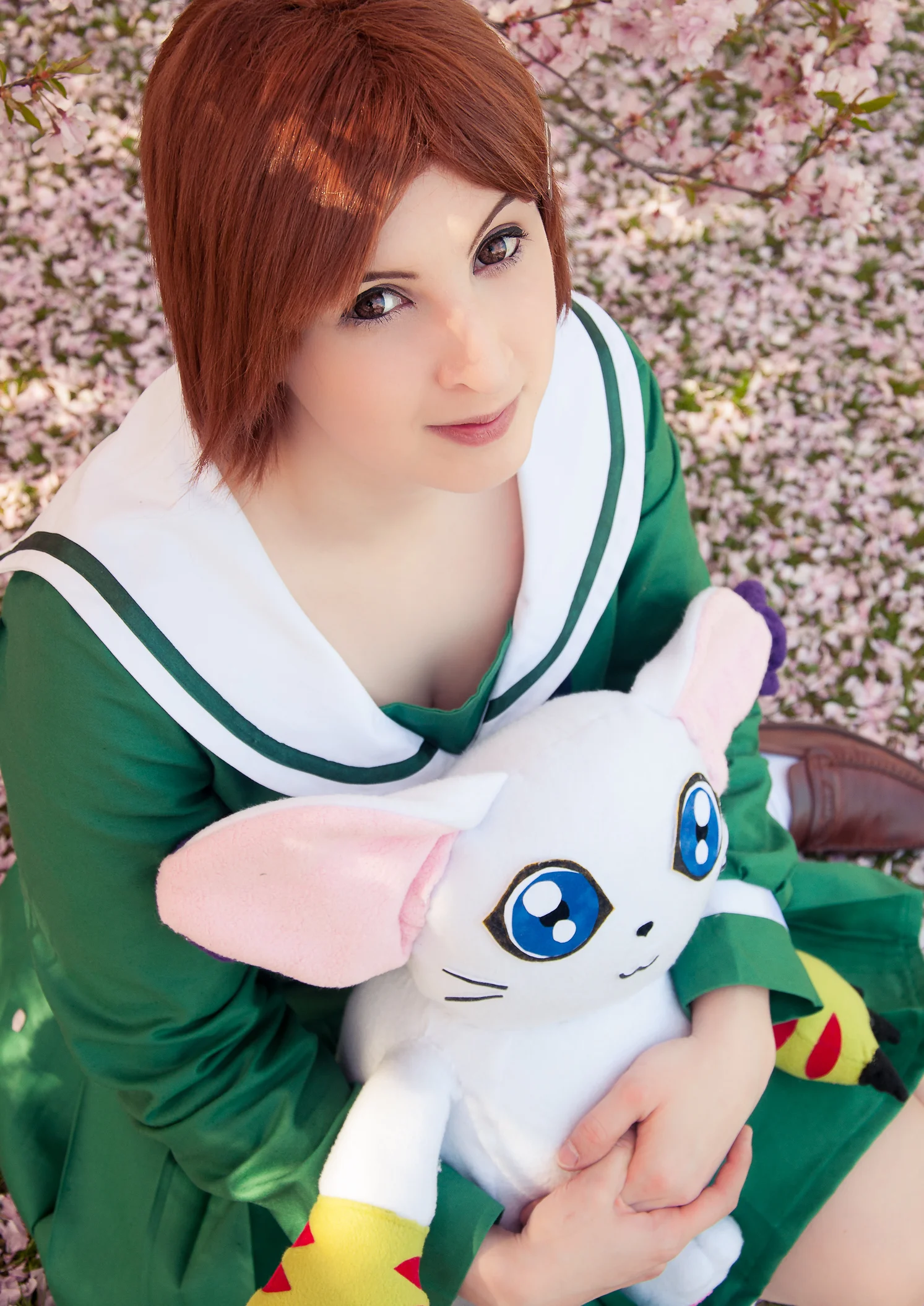 Cosplay-Cover: Hikari Yagami (Schooluniform)