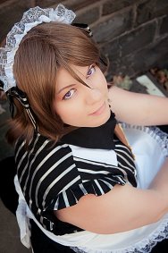 Cosplay-Cover: Hanayo Koizumi (Café Maid)