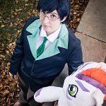 Cosplay: Joe Kido (Digimon Adventure Tri Schuluniform)