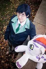 Cosplay-Cover: Joe Kido (Digimon Adventure Tri Schuluniform)