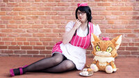 Cosplay-Cover: Meiko Mochizuki (Cafe 2nd AniOn Station)