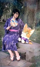 Cosplay-Cover: Meiko Mochizuki (oedo onsen monogatari)