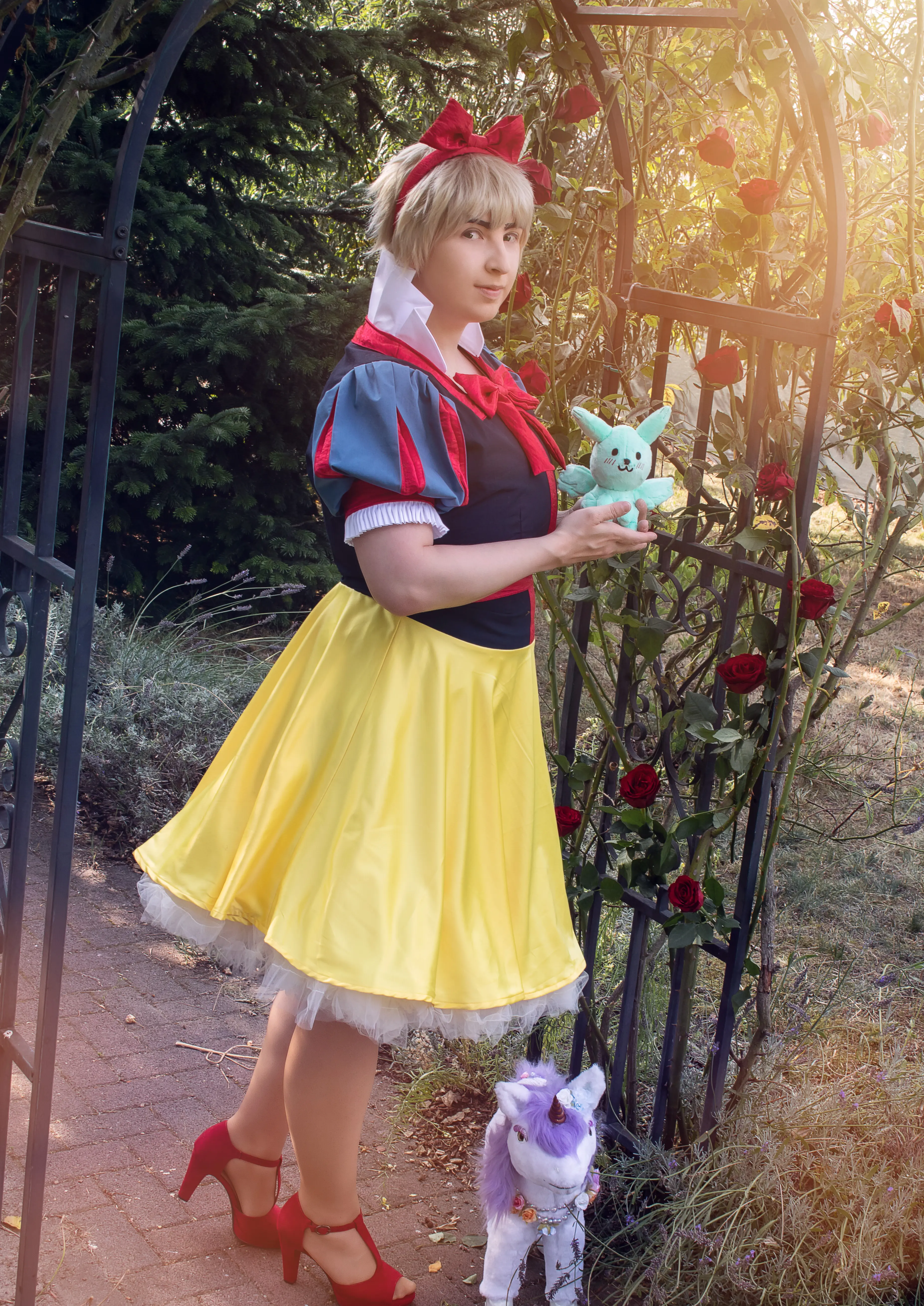 Cosplay-Cover: Arthur Kirkland (Snow white)