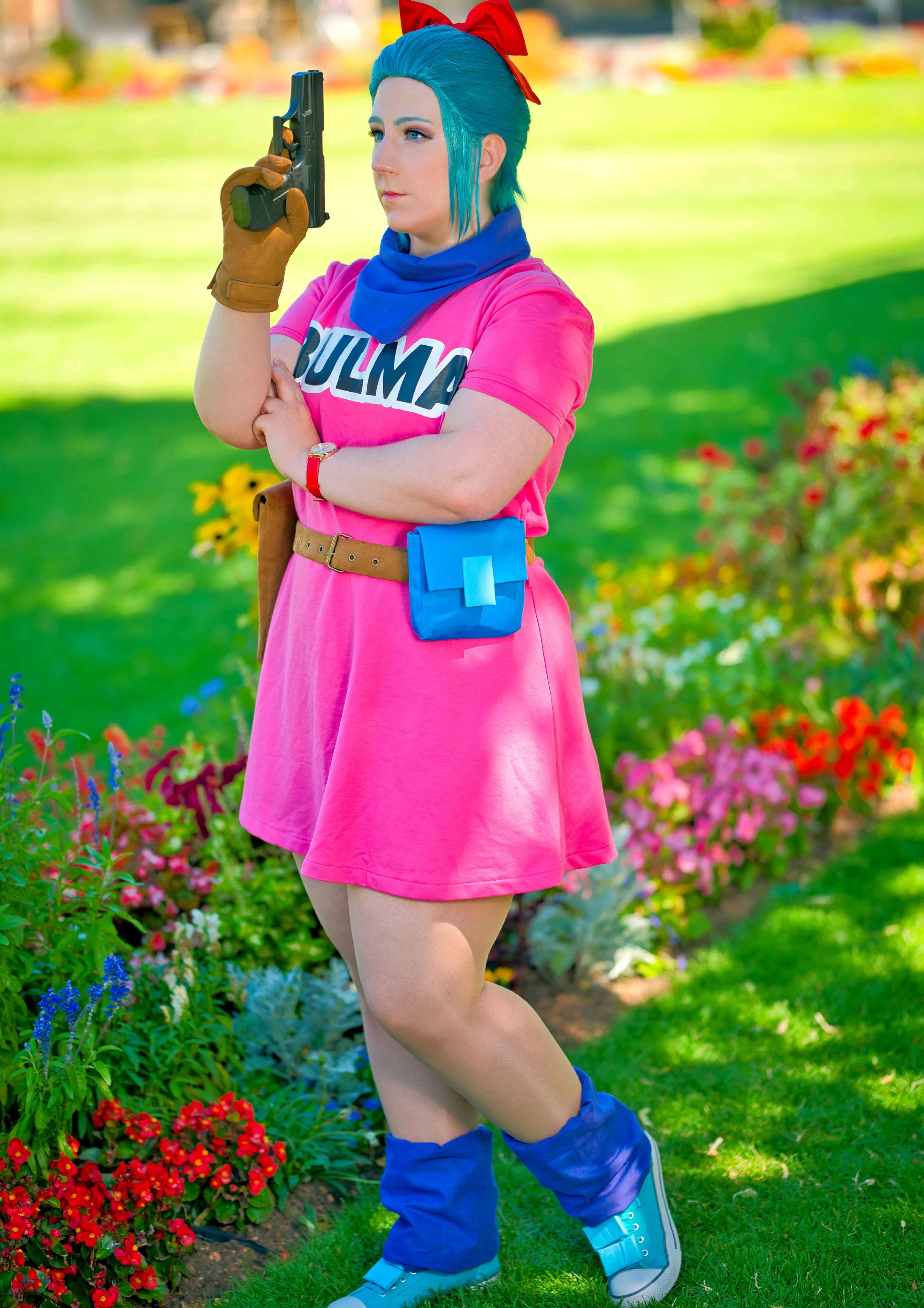 Cosplay-Cover: Bulma [pink]