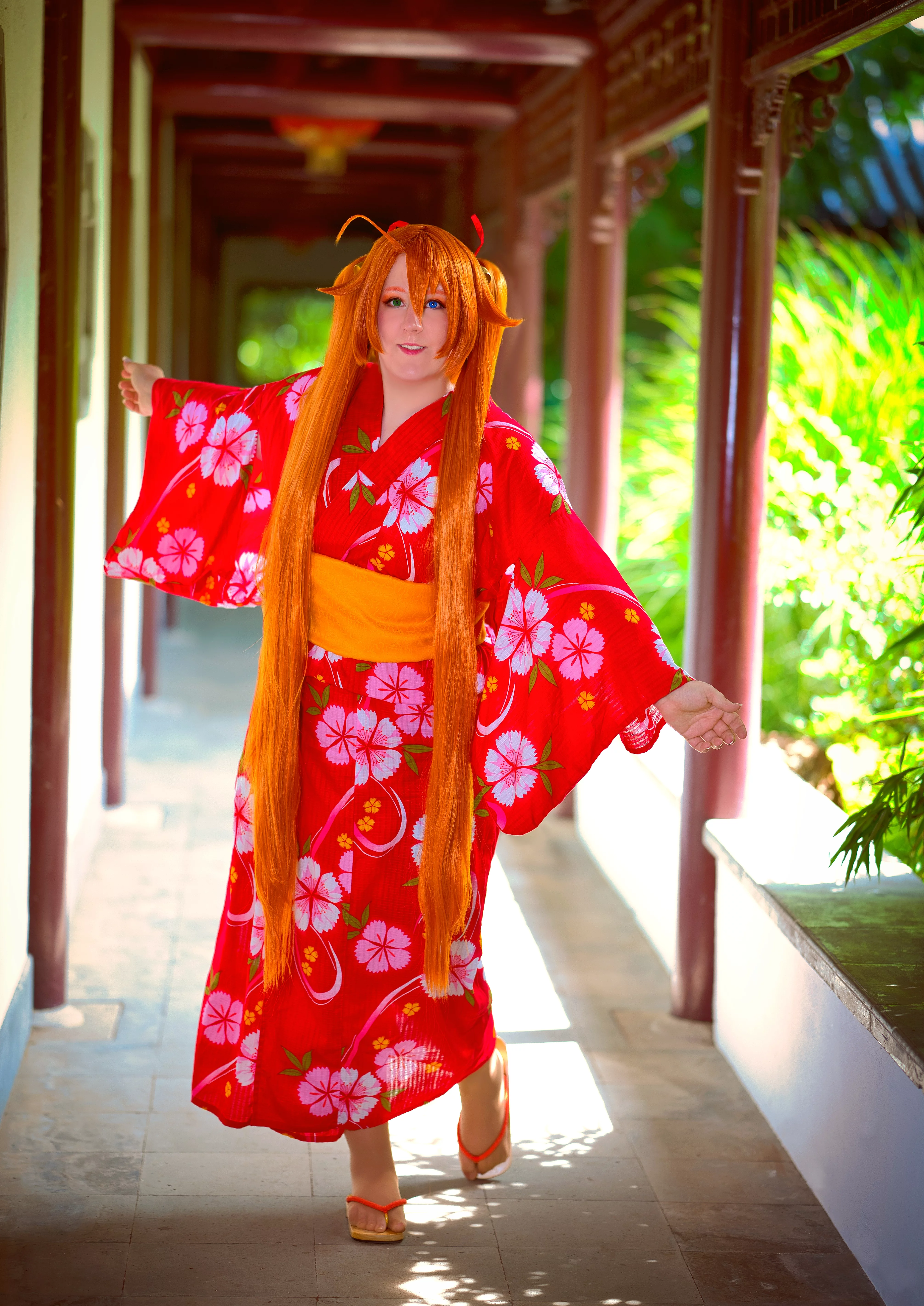 Cosplay-Cover: Asuna Kagurazaka [ Yukata ]