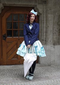 Cosplay-Cover: Blaues Blümchen