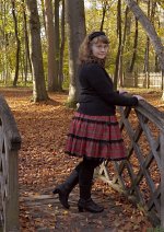 Cosplay-Cover: Tartan Herbst-Lolita