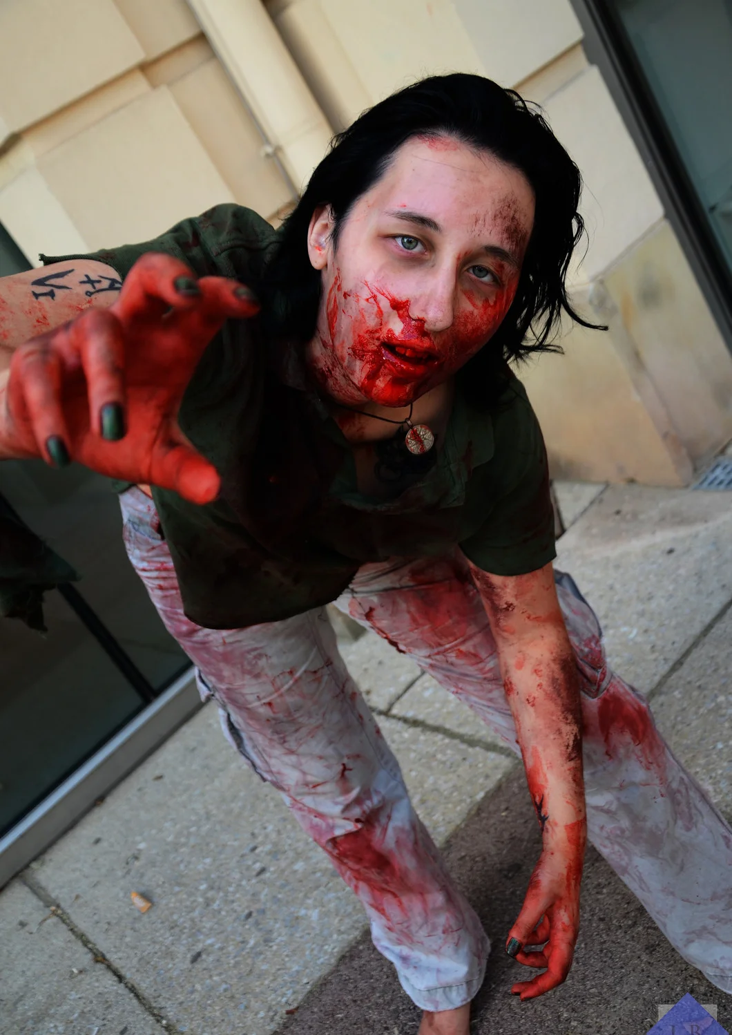 Cosplay-Cover: Klaus-Dieter ᘟ Autounfall-Fotografen-Zombie