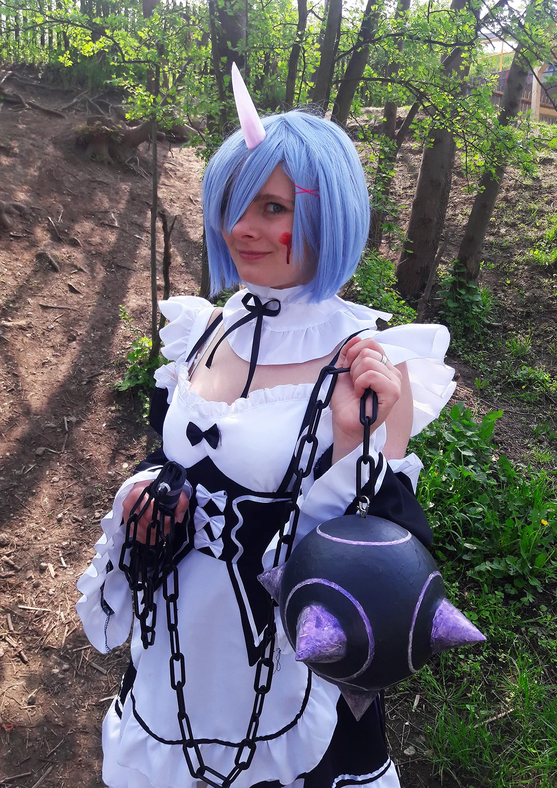 Cosplay-Cover: Rem (Oni)