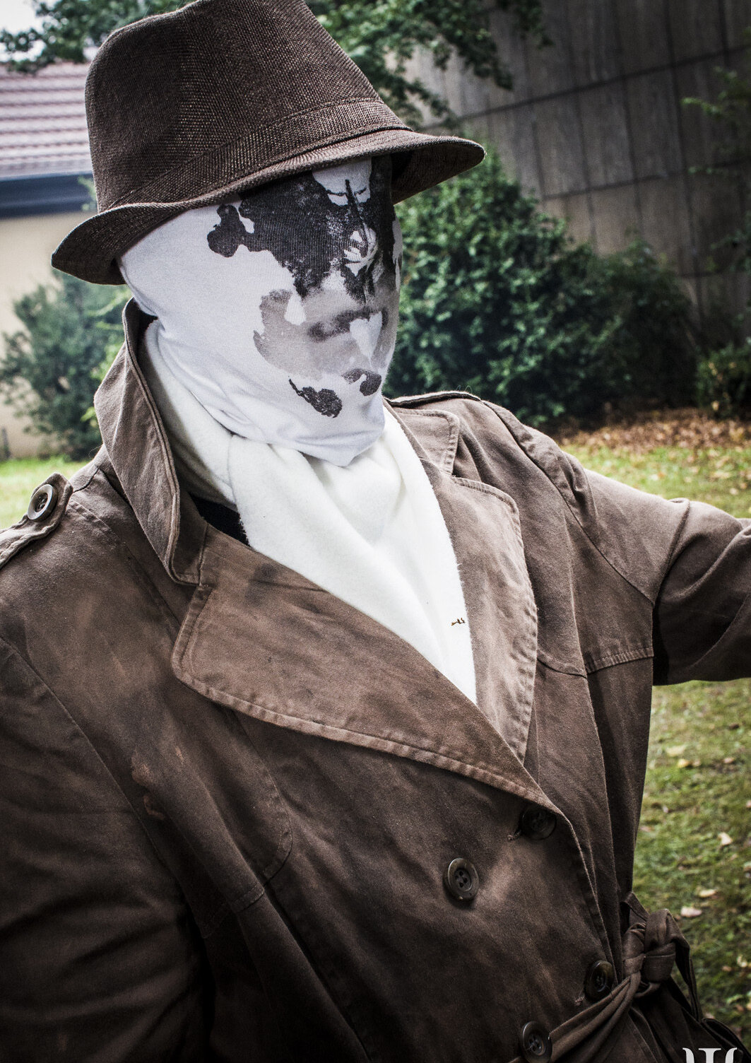 Cosplay-Cover: Rorschach