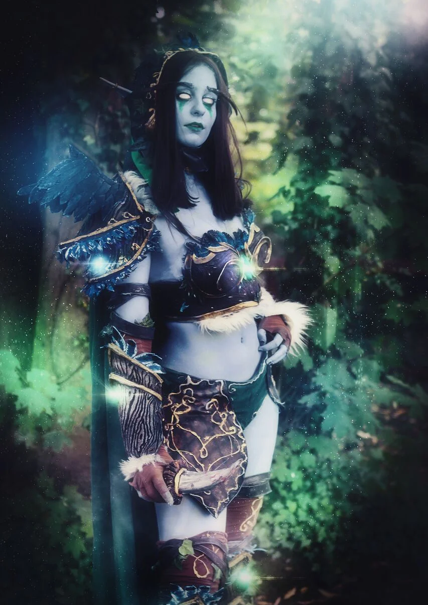 Cosplay-Cover: Nachtelfen Druidin