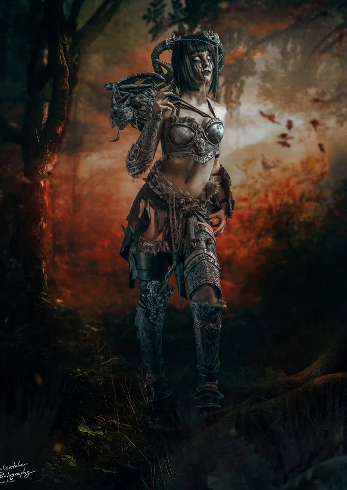 Cosplay-Cover: demon Faun [own design]