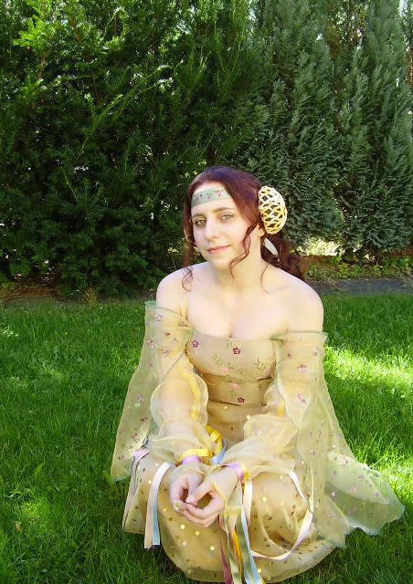 Cosplay-Cover: Padmé Amidala - Picknick Kleid