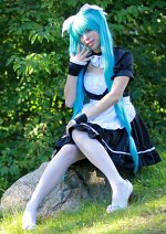 Cosplay-Cover: Miku Hatsune Maiddress