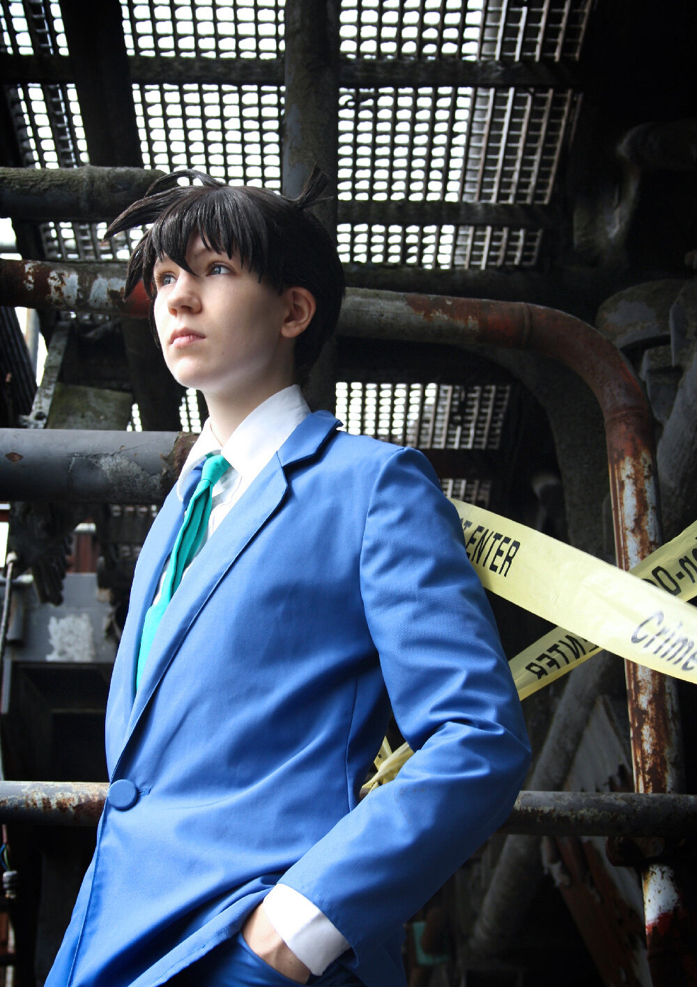 Cosplay-Cover: Shinichi Kudo [Schuluniform]