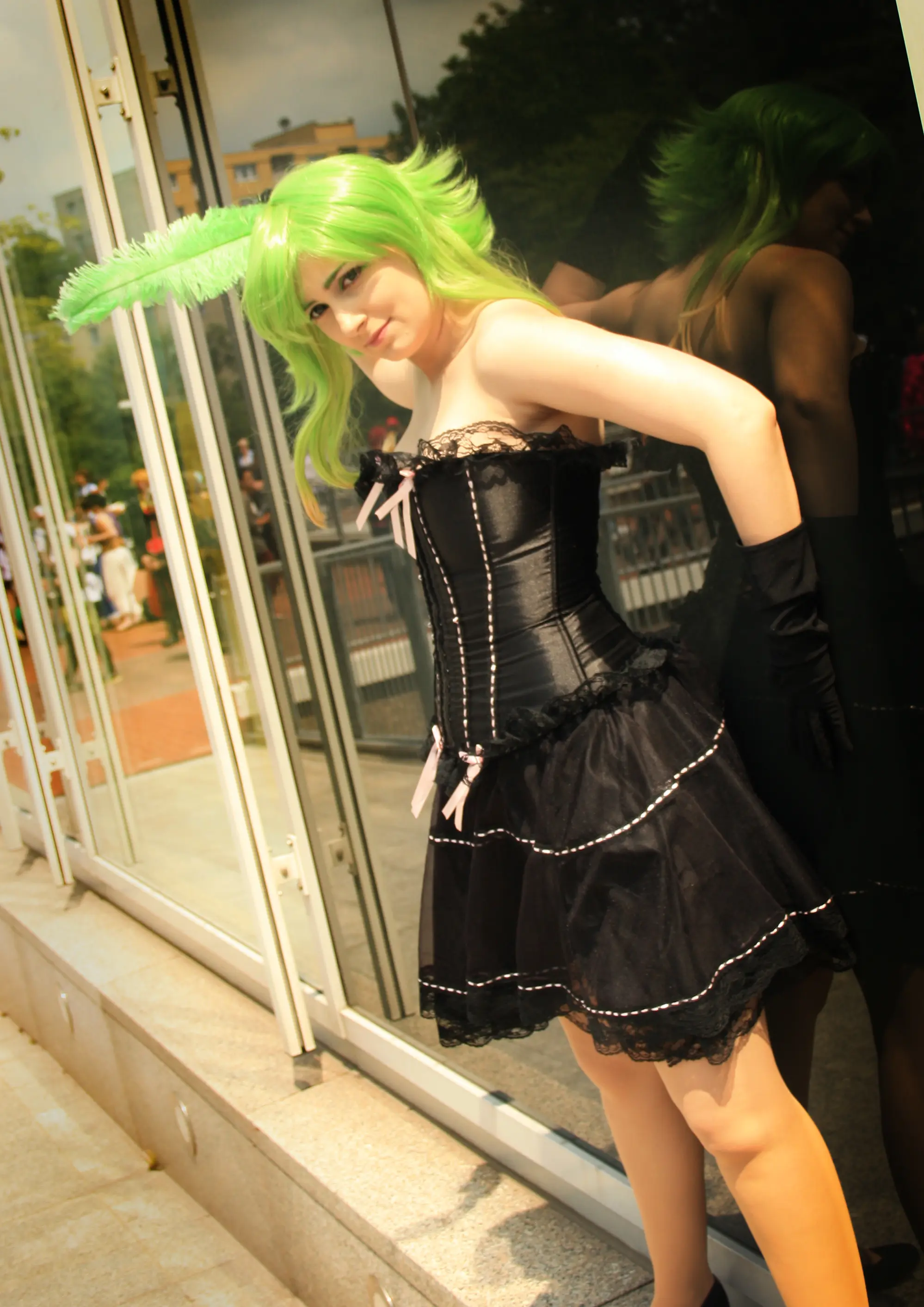 Cosplay-Cover: Megpoid Gumi (Eigenchreation)
