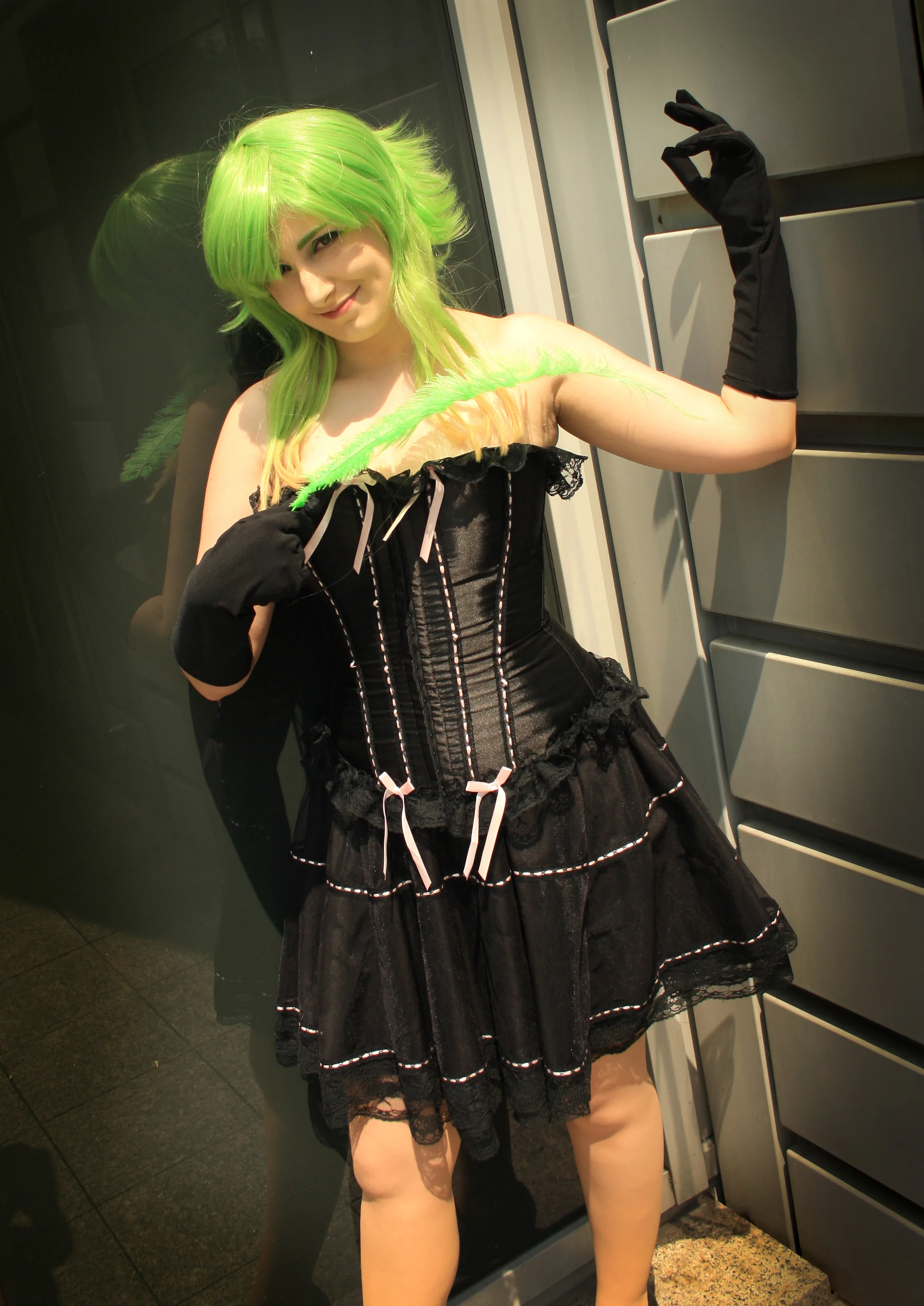 Cosplay-Cover: Megpoid Gumi (Eigenchreation)
