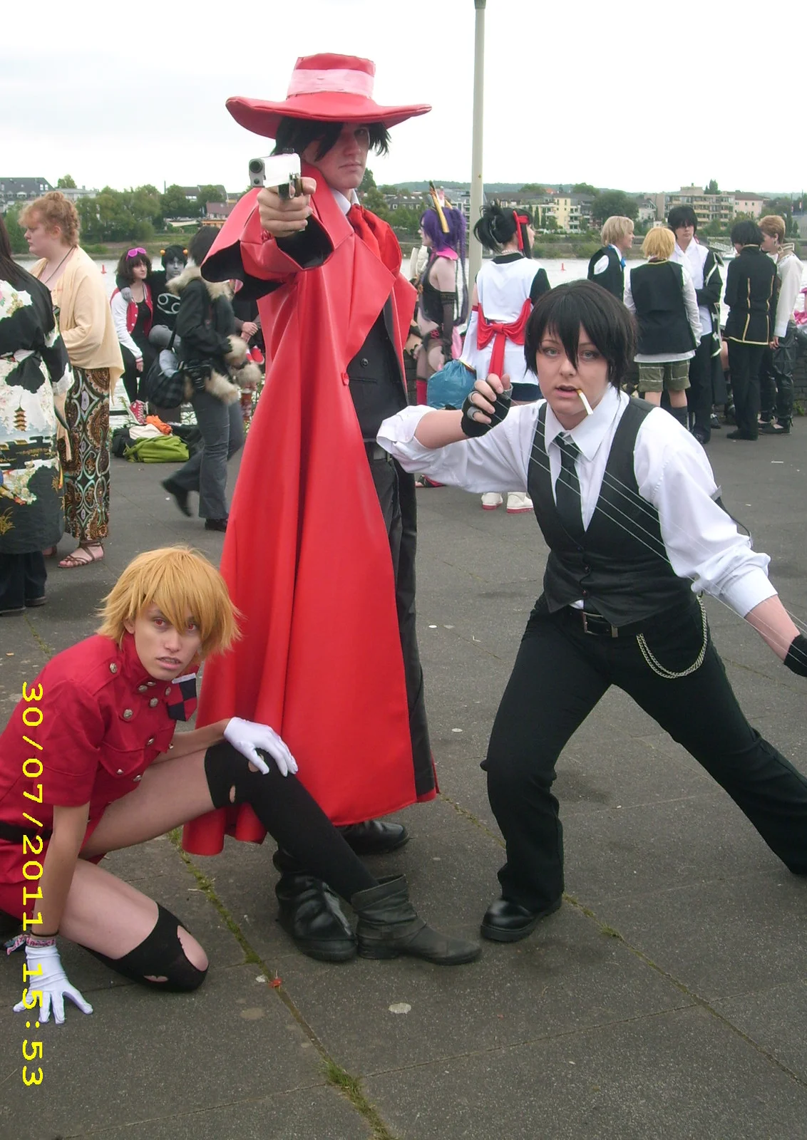 Cosplay-Cover: Seras Victoria Blood Version