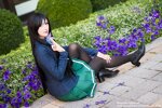 Cosplay-Cover: Kuroyukihime (schooluniform)