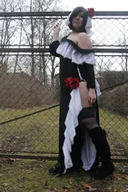 Cosplay-Cover: Meiko (Black Dress)