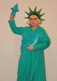 Cosplay-Cover: Female America [Miss Liberty Fanart Version]