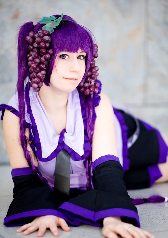 Cosplay-Cover: Miku ~ Grape [Rainbow Miku] ✔