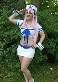 Cosplay-Cover: Super Sonico "sailor outfit"
