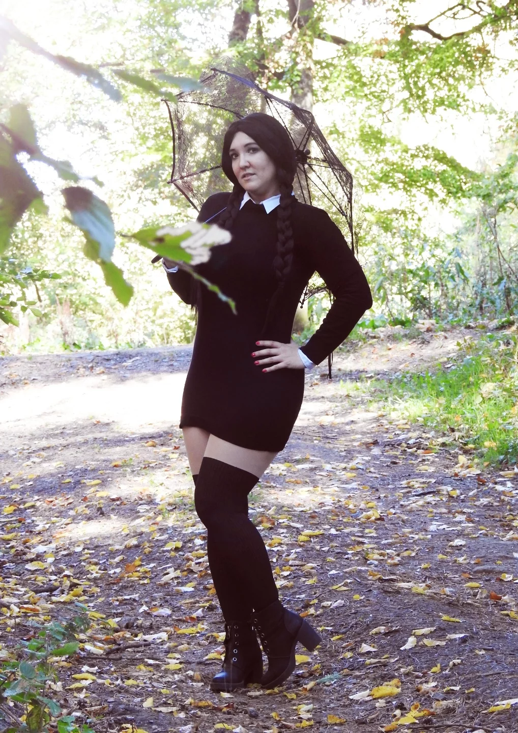 Cosplay-Cover: Wednesday Addams