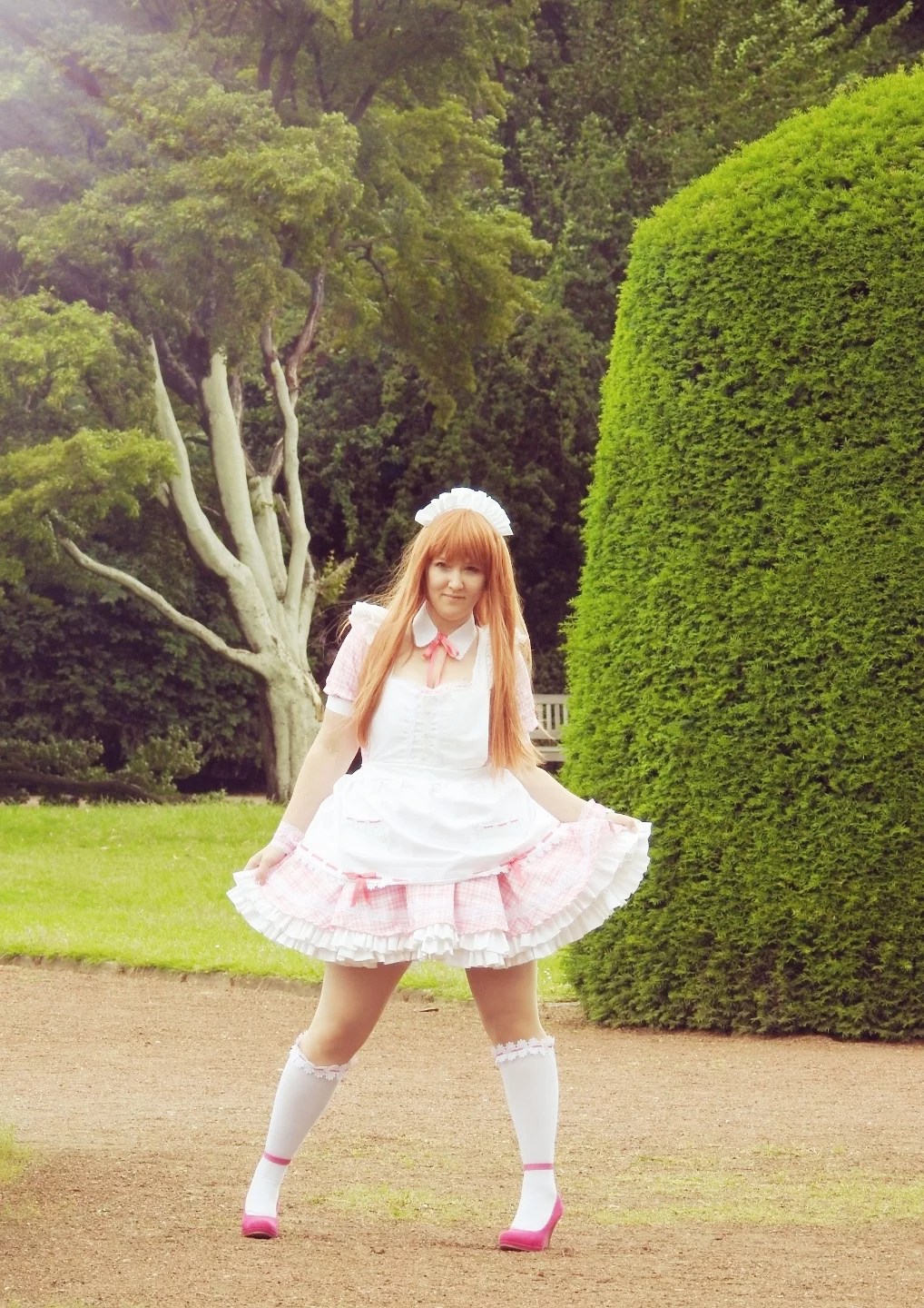 Cosplay-Cover: Kasumi Maid